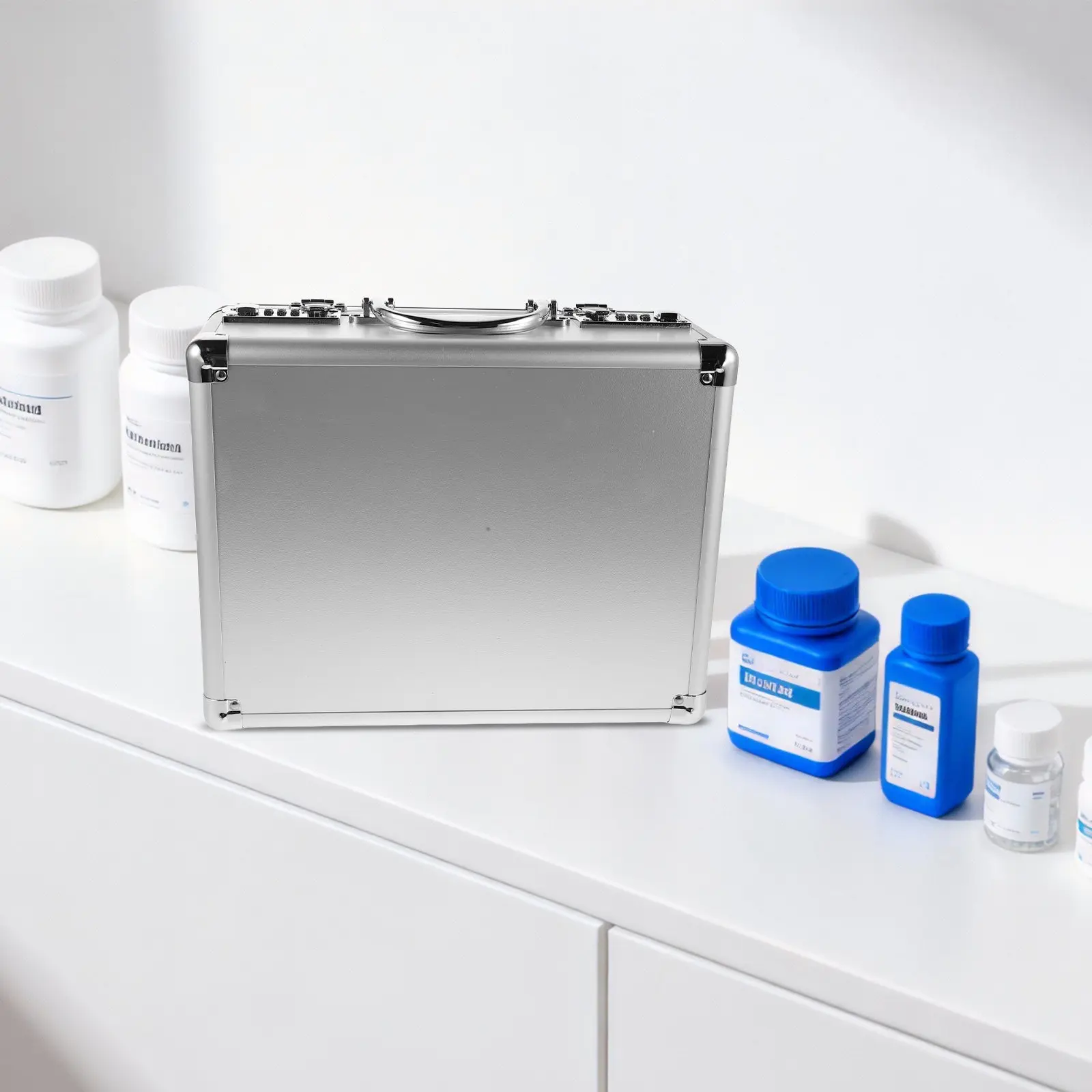 boite-de-rangement-pour-medicaments-en-alliage-d'aluminium-verrouillable-portable-legere-robuste-pour-la-maison-le-bureau-l'ecole-les-voyages-les-urgences