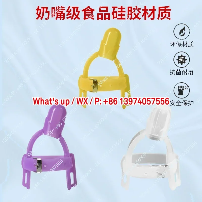 Babies, infants, and children should refrain from eating anti eating hand tools,  braces, and finger covers