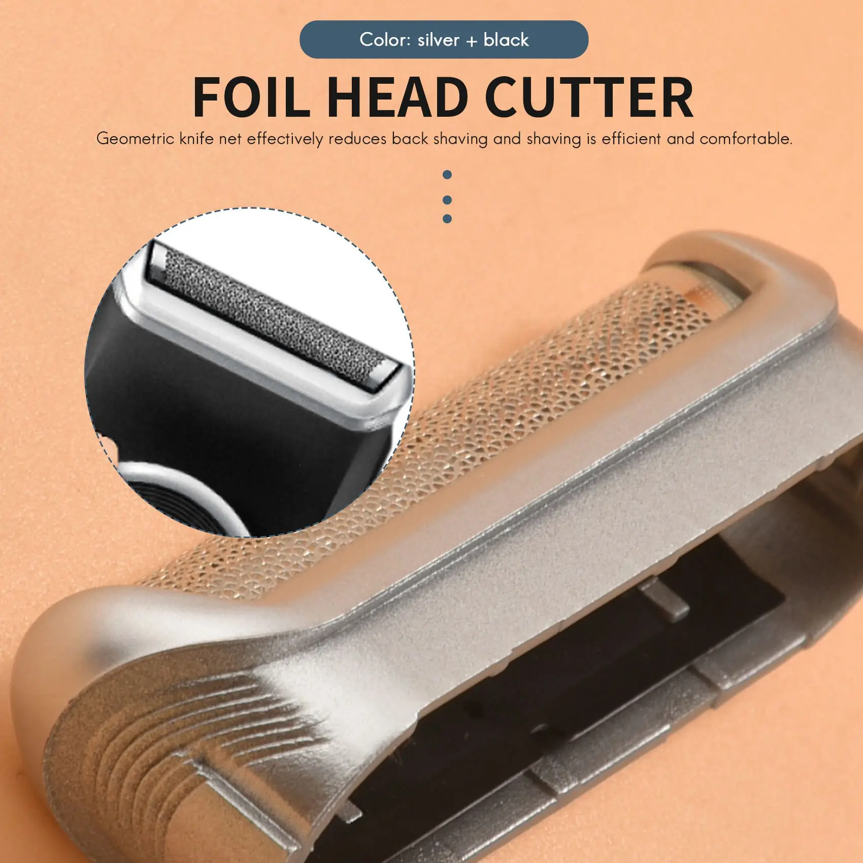 Sales! 5S Shaver Foil Head Cutter For Braun 5S P40 P50 P60 P70 P80 P90 M30 M60 M60S Shaver Foil+Cutter