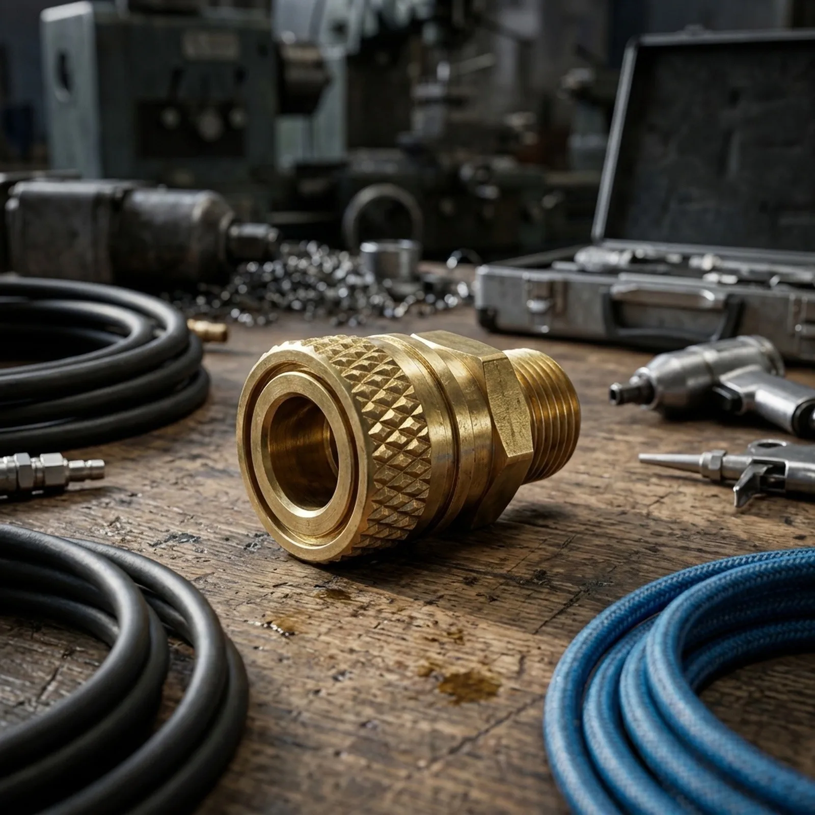 Female Quick Disconnect for HPA Fill Stations for m10 1 Thread Nominal Diameter 8mm Suitable for High Pressure Hose