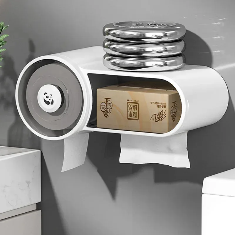 رف تخزين مثبت على الحائط، مدمج وخفيف الوزن، مناسب للحمامات والمطابخ والمنازل