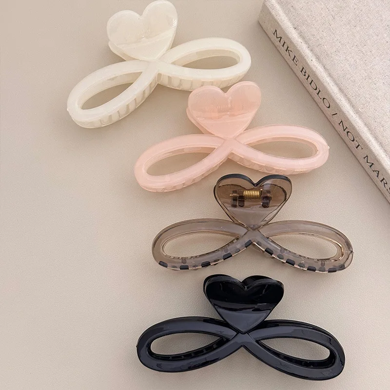 

girl Hair accessories claw bow fairy popular 2024 kawaii fashion crabs new in catch kpop sweets trendy large Hair clip for women