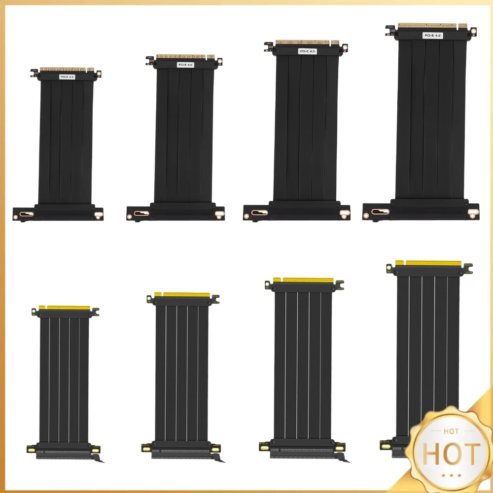 PCIe 4.0 X16 High Speed Flexible Extender Card for Vertical GPU Mount for RTX 4090 4080 4070 RX7900