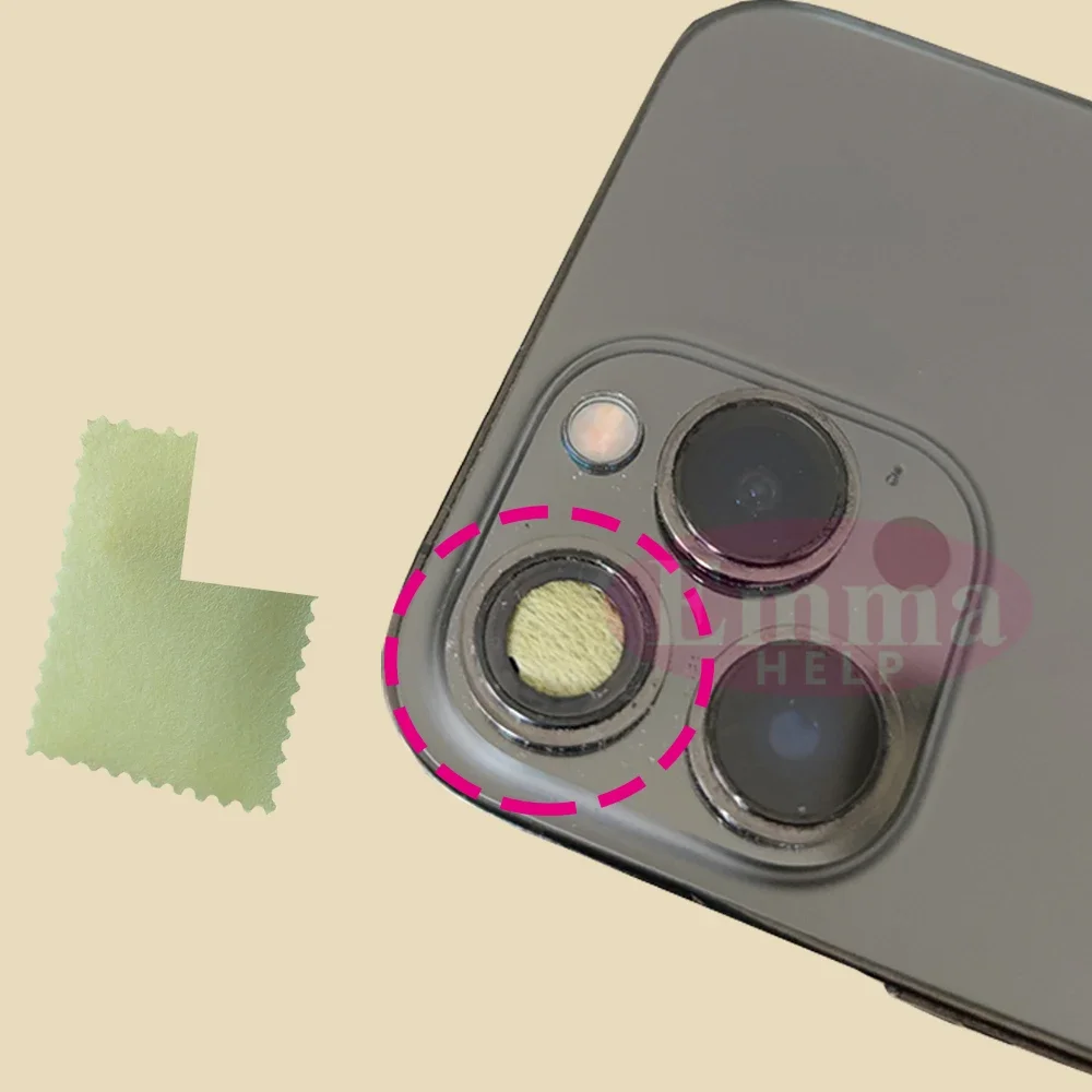 2Set Original Sapphire Back Camera Lens Glass for iPhone 16 15 14 13 12 Pro Max Mini Replacement Parts