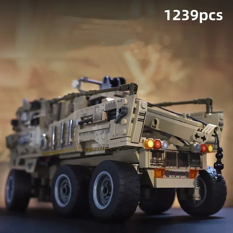 1239pcs Incarnation transport truck SEMBO building blocks car model Popular anime military vehicles kids toys boy gifts Ornament