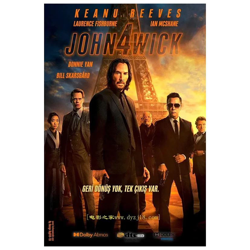 John Wick 4 Movie Picture Diamond Painting 5D DIY Art Kits Full Square/Round Embroidery Mosaic Cross Stitch Wall Decor WG3441