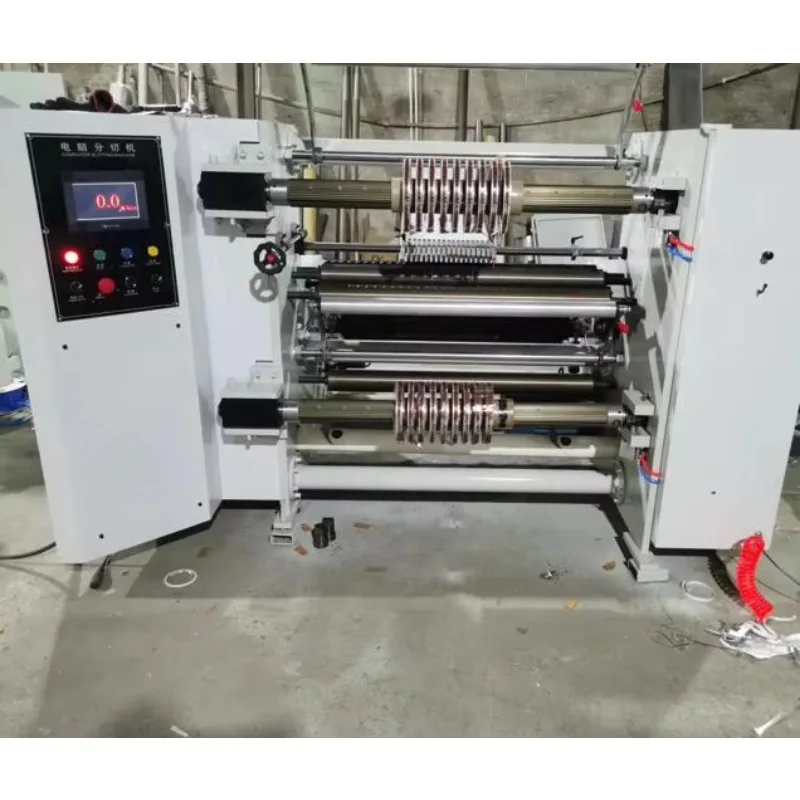 High Performance Paper Slitting Machine Poland Quality Paper Roll Cutting Rewinding Packing Machine A4 Paper Slitter Machine