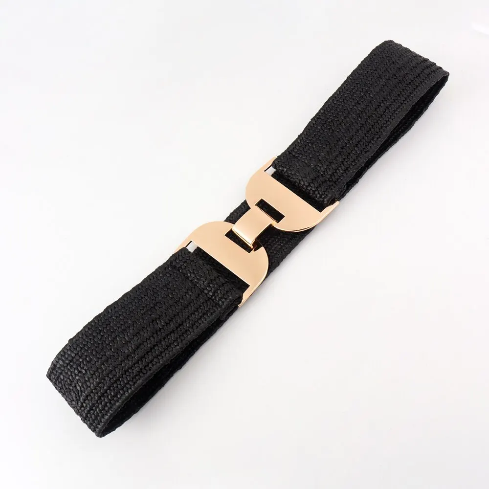 1 Piece For Women Simple Symmetrical Buckle Fashion Belt For Decoration