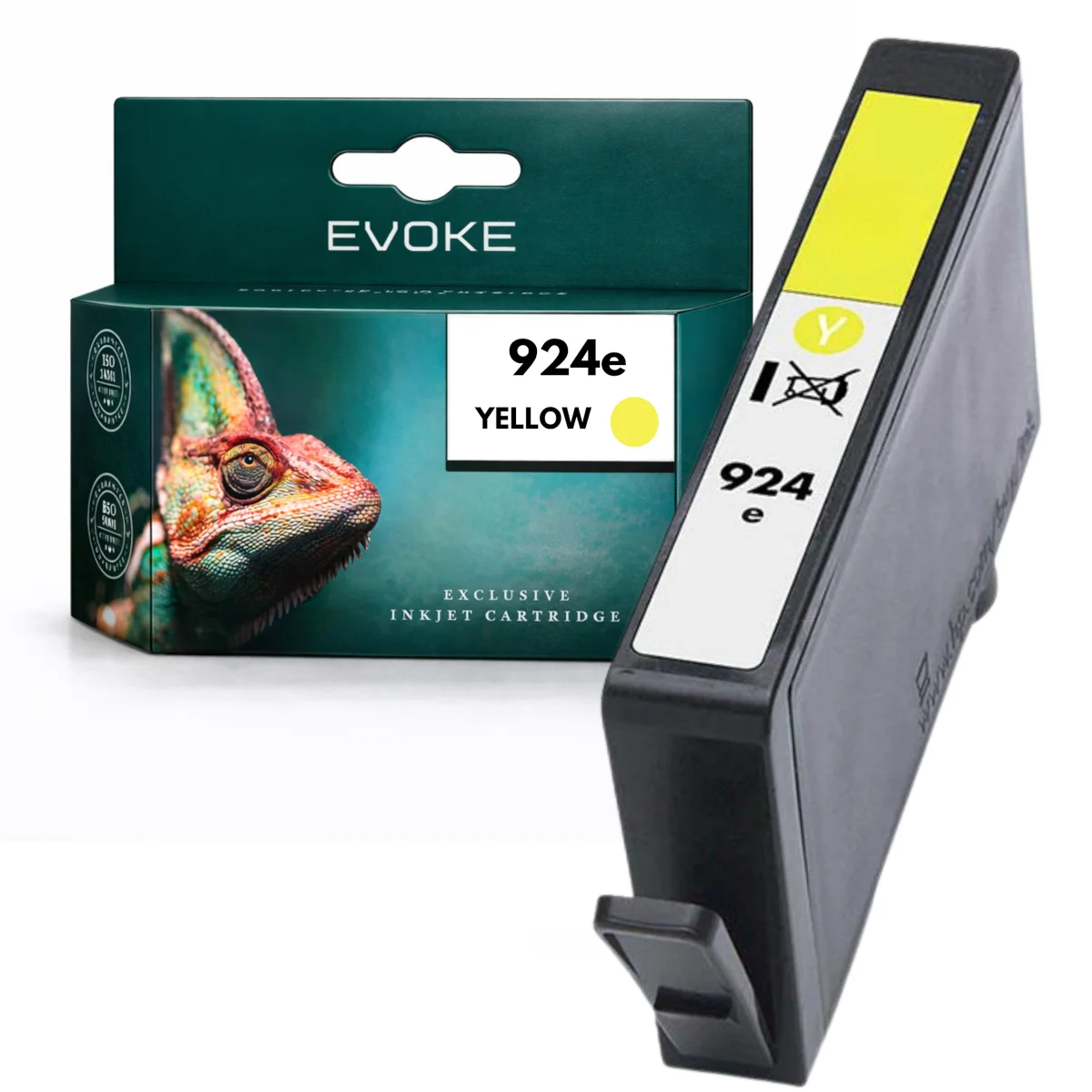 Evoke Compatibele Toner voor Hp 924E Hp924E 4K0U9Ne Geel 8122E/8124E/8125E/8132E/8134E