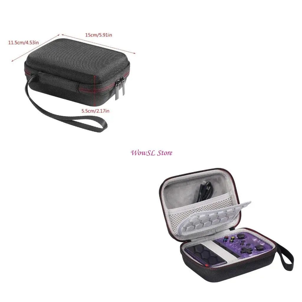 

Сумка для хранения R36S/R35S Shock -Resection Case Mach с сетчатой ​​карманной корпусом HX5E