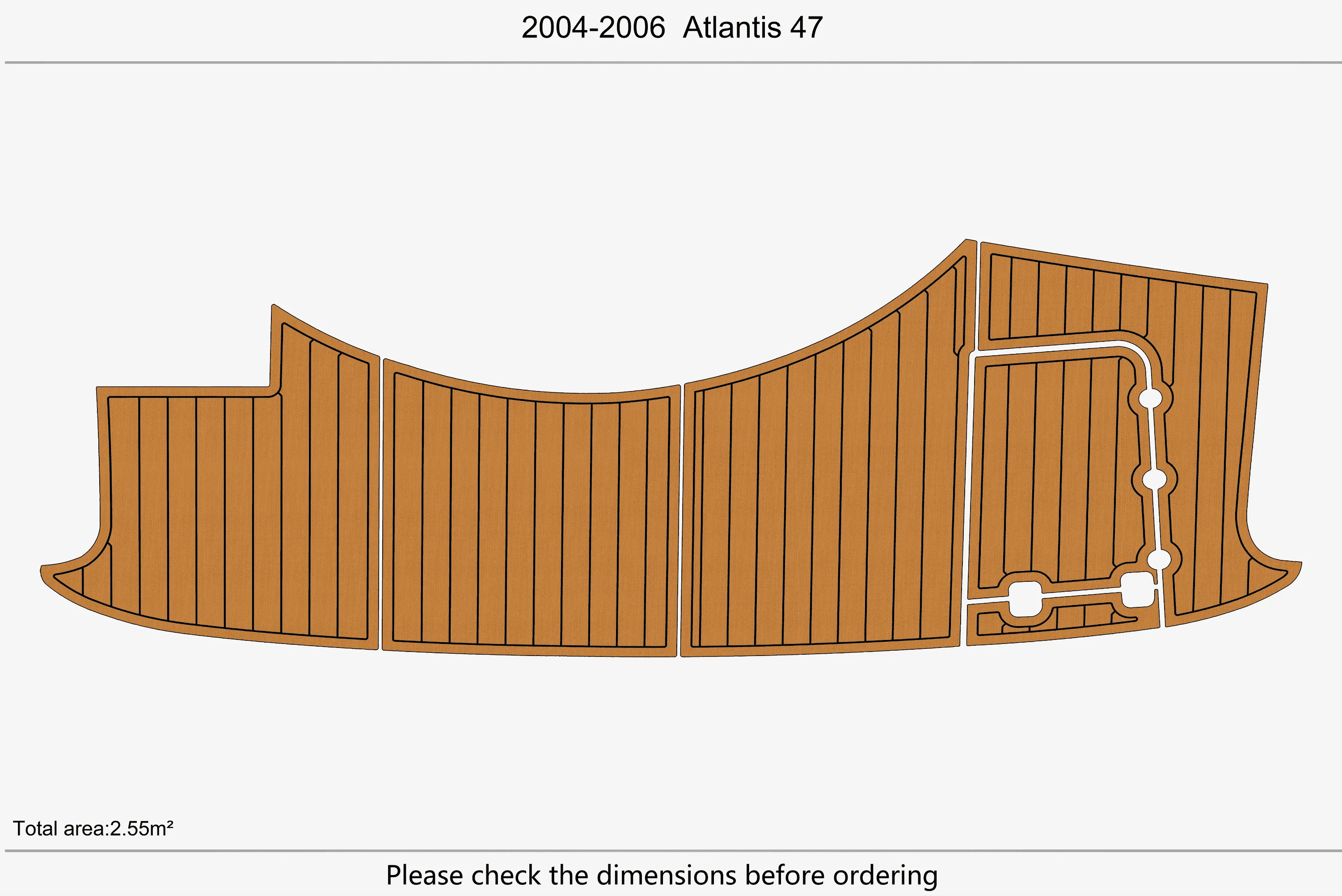 2004-2006  Atlantis 47 1/4