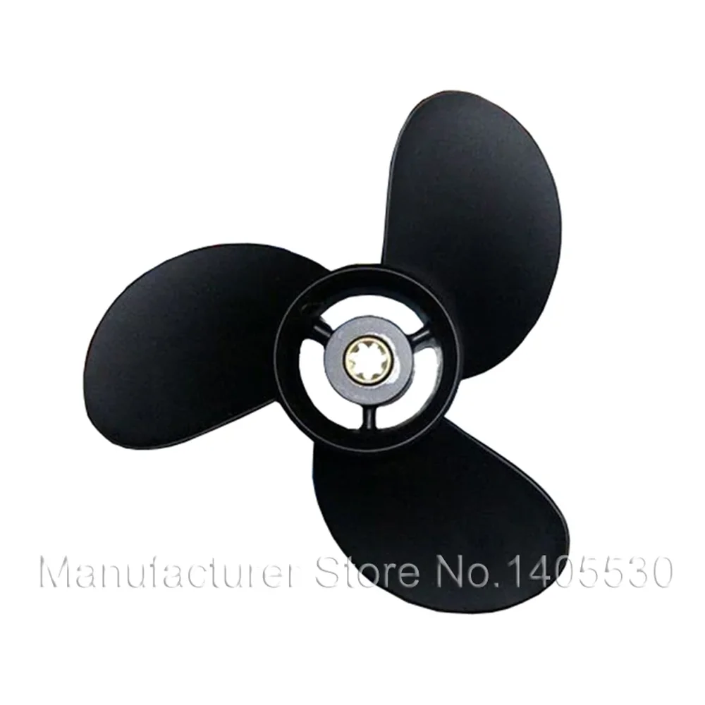 Marine Propeller  for yamaha Hidea 4 stroke 6HP, 8HP, 9.9HP Boat  Outboard Motor Part  8inch 8.5*8