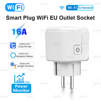 CozyLife WiFi Smart Plug EU Standard 16A Smart Home Outlet Socket Power Monitor Timing Control Works with Alexa Google Home