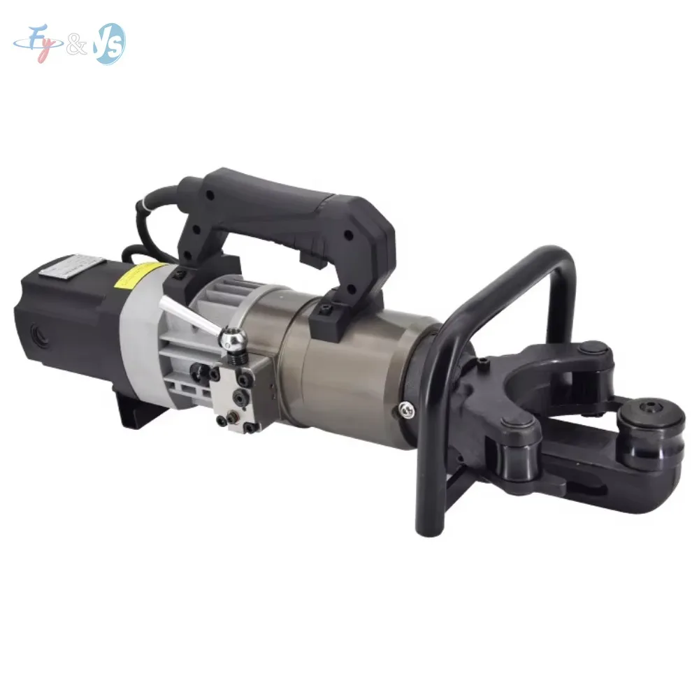 

Портативный станок для гибки стали 18-32 мм - 220 В/110 В, электрический гидравлический инструмент для выпрямления и гибки арматуры 2-в-1 для строительства