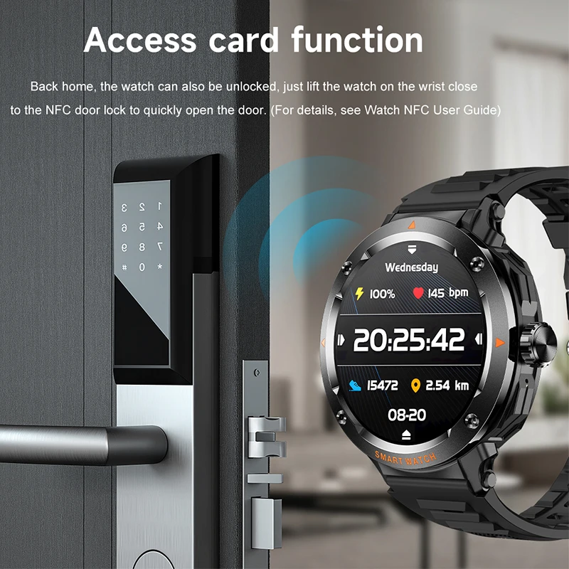 New Men's Smartwatc… - image