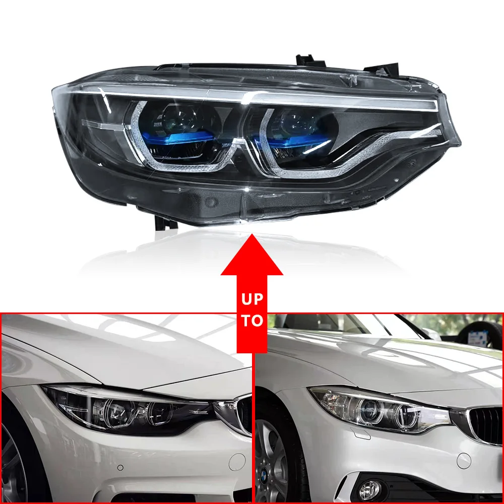 Auto Accessories Modified Led Daytime Running Headlight Laser Headlight For BMW 3 4 Series F32 F36 F80