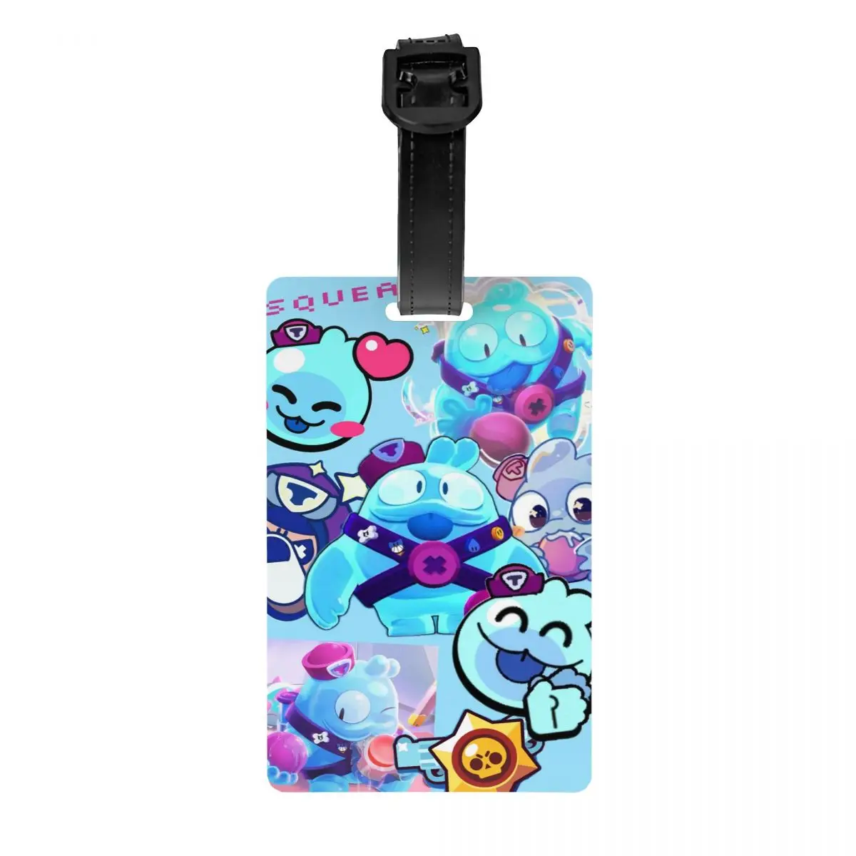 

Изготовленная на заказ багажная бирка B-rawl-S-stars с именной картой, конфиденциальная обложка, идентификационная этикетка для дорожной сумки, чемодана