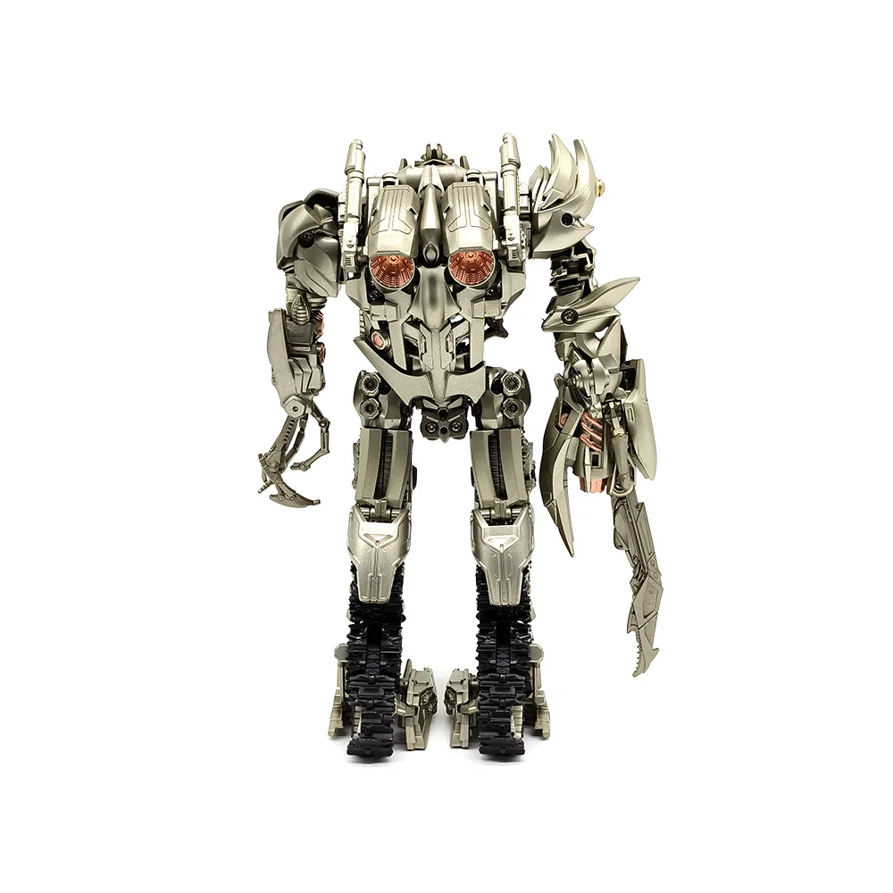 Figura de acción Megatron transformable, Robot cambiante, modelos de Anime SS13, Kit de garaje, juguetes de colección para niños, regalos