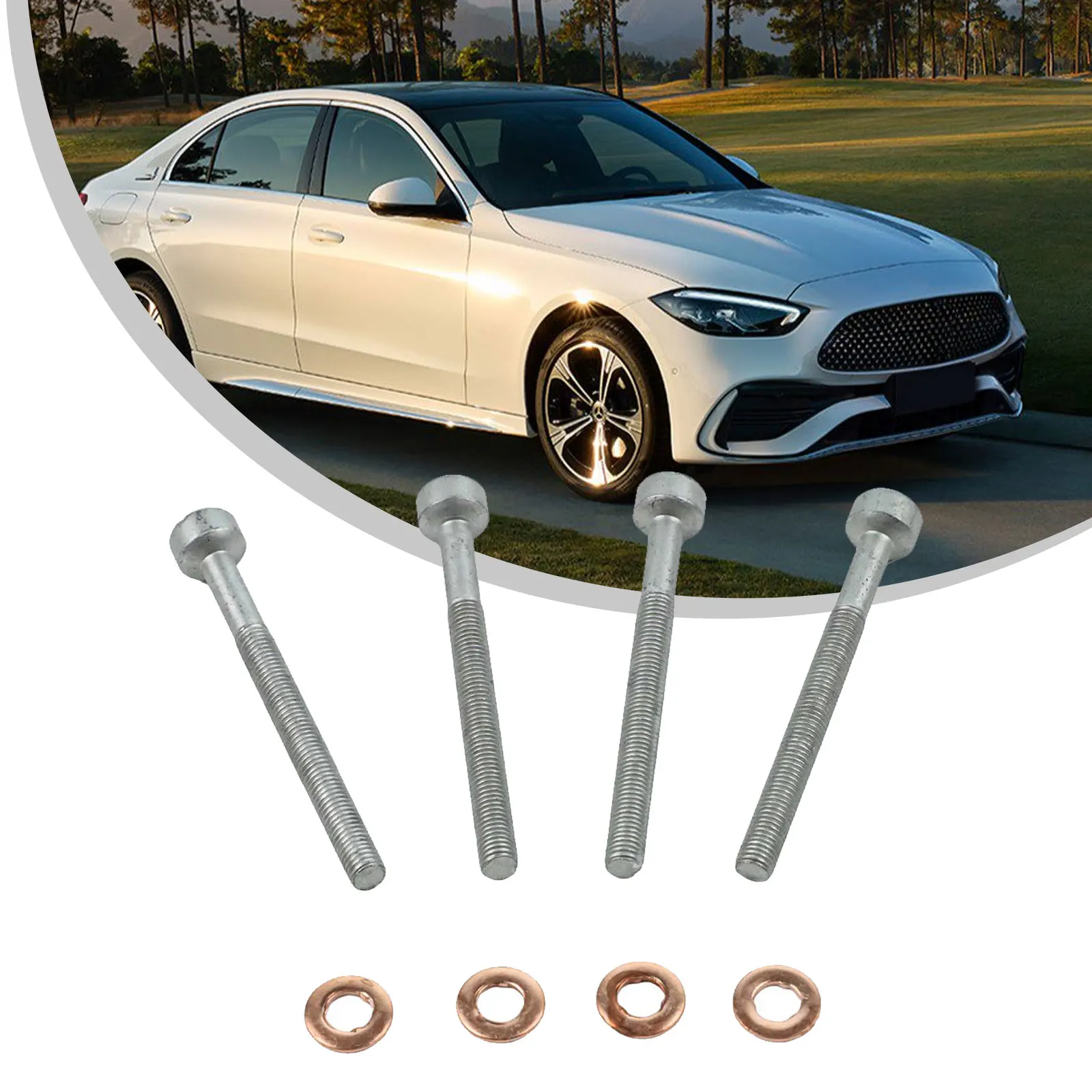 

Дизельный двигатель, как показано на рисунке, медные шайбы, эталонный номер OE, качественные материалы, набор из 8 предметов, автомобильные аксессуары для класса A