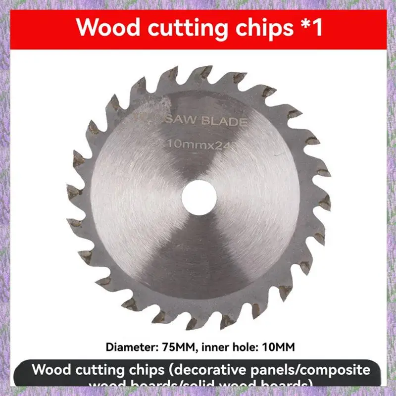 A63K-Professional 6 قطع 75 مم أقراص القطع وعجلات طحن مسطحة لطاحونة زاوية تتحمل 10 مم، مجموعة أدوات تشغيل المعادن