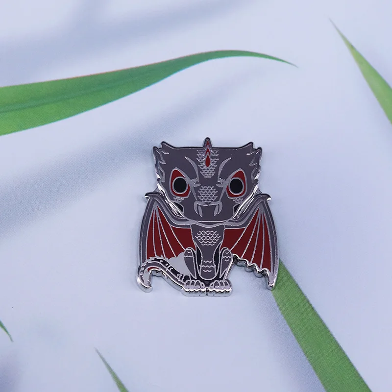 Pin Club | Classic Movie Characters Thrones Wolf Feminist High Quality Brooches Cartoon Badge Clothes Accessories Gift Wholesale