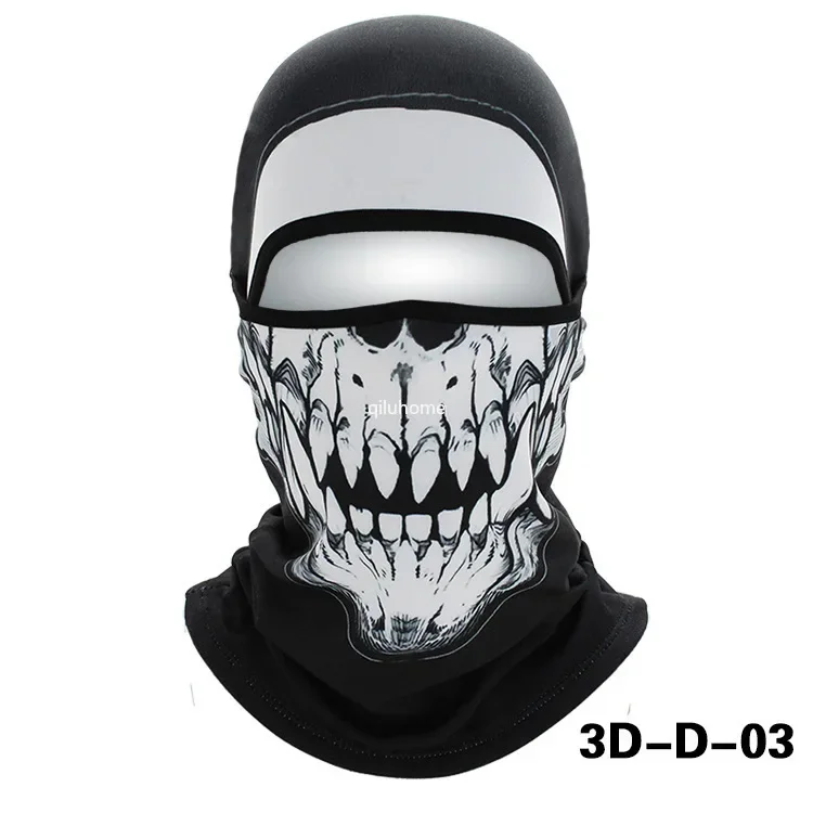 Facekini Soft Equipment 3D Animal Bust Mask Cold-Proof Face Care Warm Elastic Wool Cycling Ski Mask