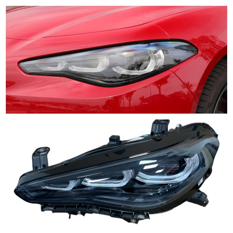’Alfa Romeo Giulia Headlight Assembly 2023 2024 2025 Original Headlamp Lens LED Lamp Left Right High Quality EU LED Car Light