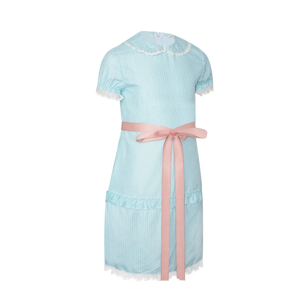 Película Lisa Louise Burns Grady Twins vestido de Cosplay mujeres adultas niños niñas Unisex disfraz de Lolita traje de Halloween uniforme