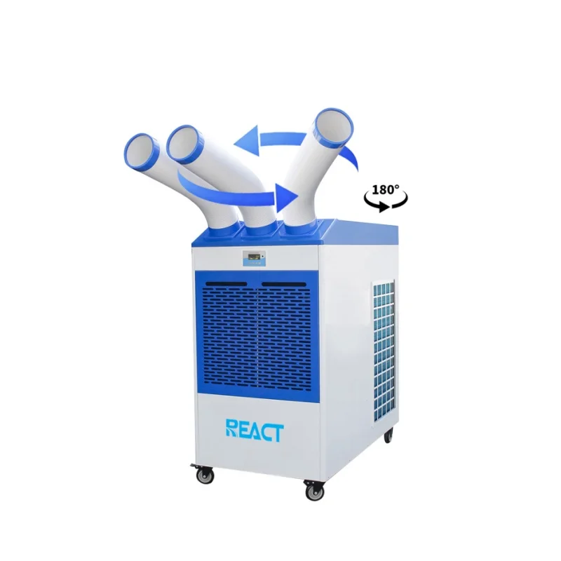 48000 Btu 4ton Industrial Air Conditioner Portable Floor Standing AC Fast Cool Power Saving Non-inverter Motor for Factory Tent