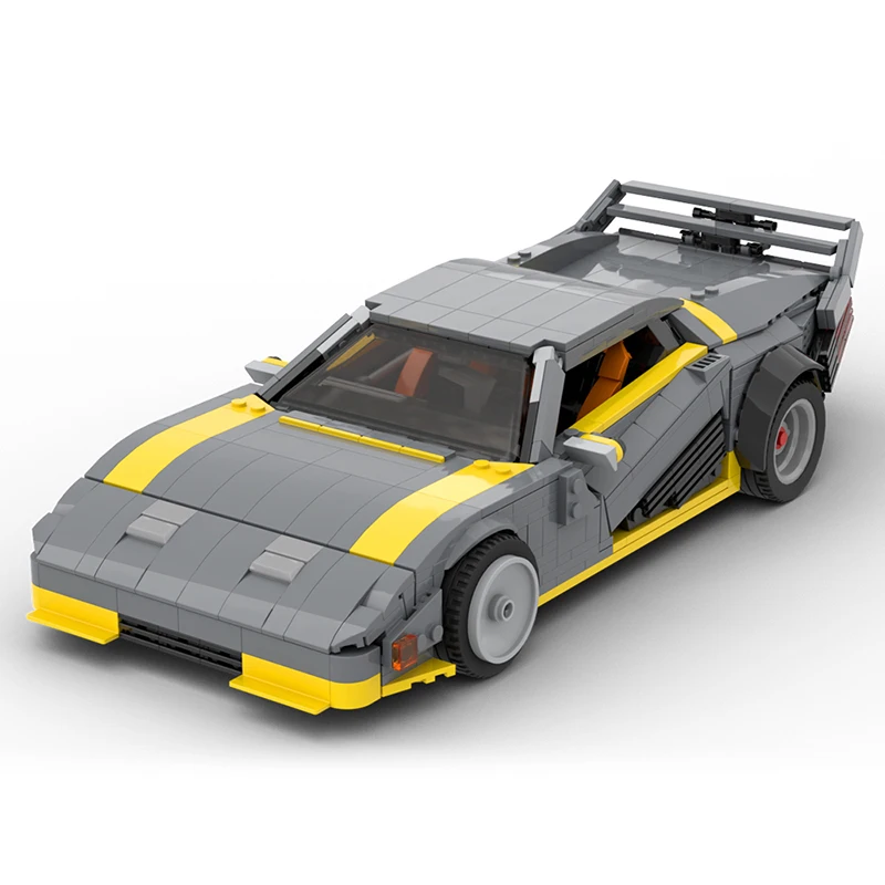 

MOC TURBO-R Racing Car Building Block Set High Tech Sport Vehicle Model Brick Assembly DIY Toy Adult Kid Birthday Christmas Gift