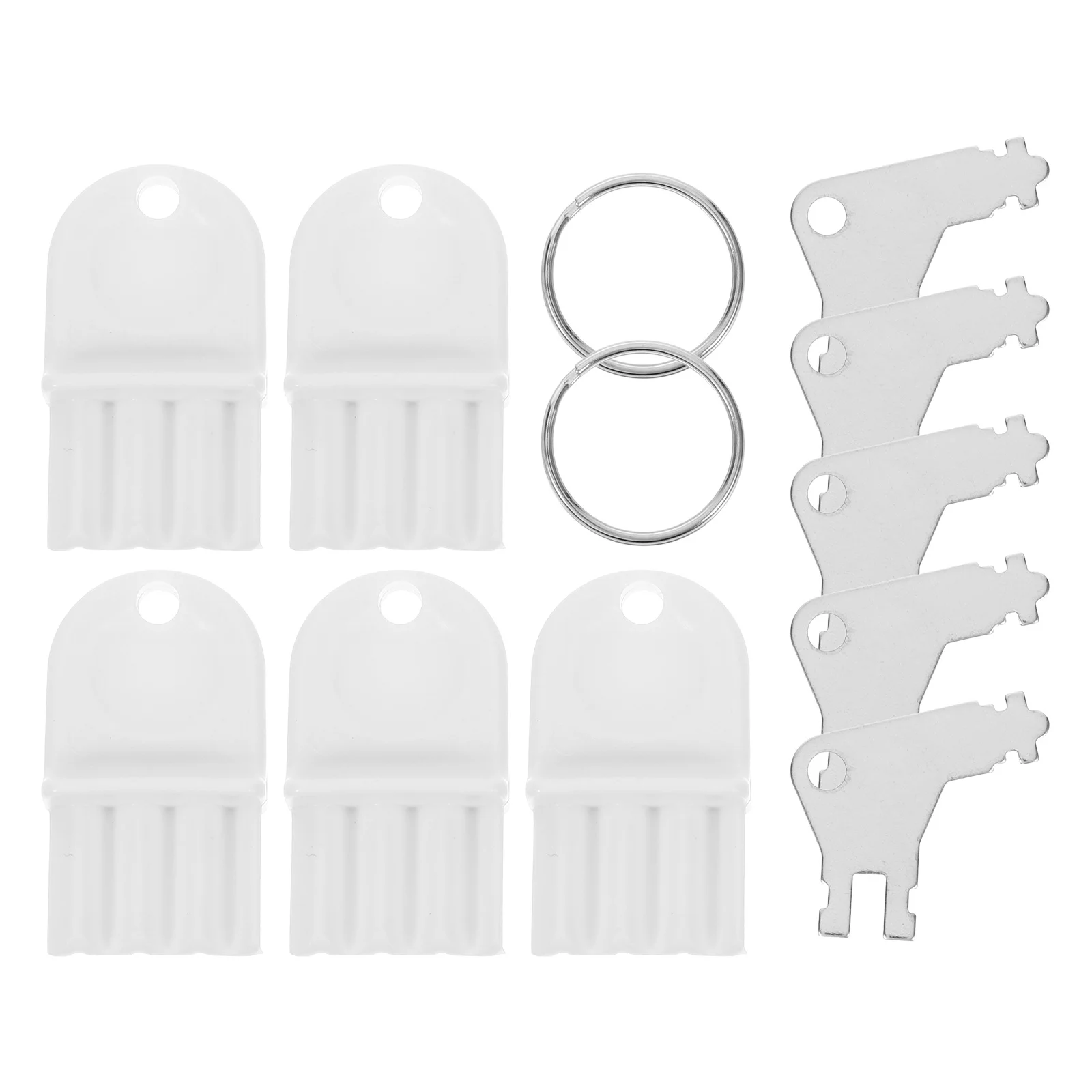 

10Pcs Dispenser Keys Set for Paper Towel and Toilet Tissue Holders Heavy Duty Universal Fit Replacement Compatible with San