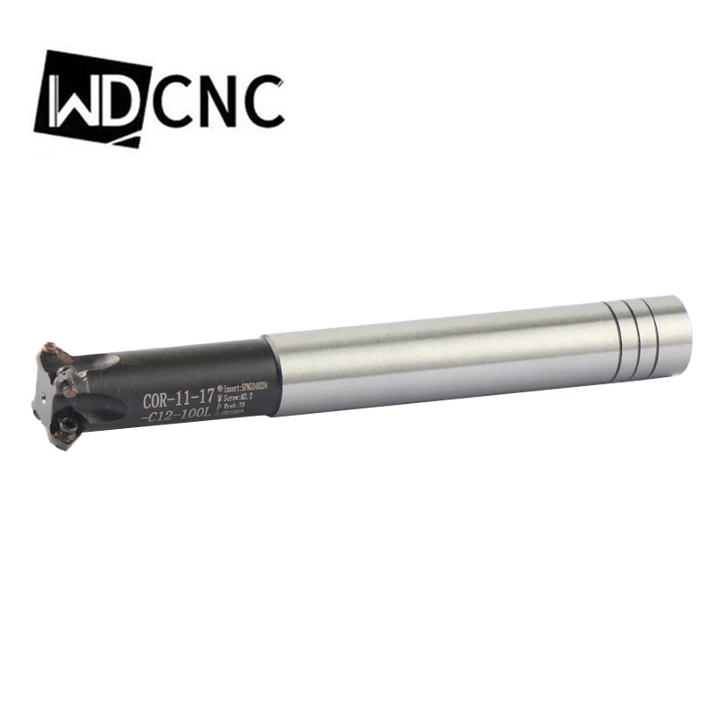 45 Degree COR Chamfer CNC Lathe Steel Milling Cutter 6mm 11mm SPMG Carbide Inserts End Mill Chamfering Tools