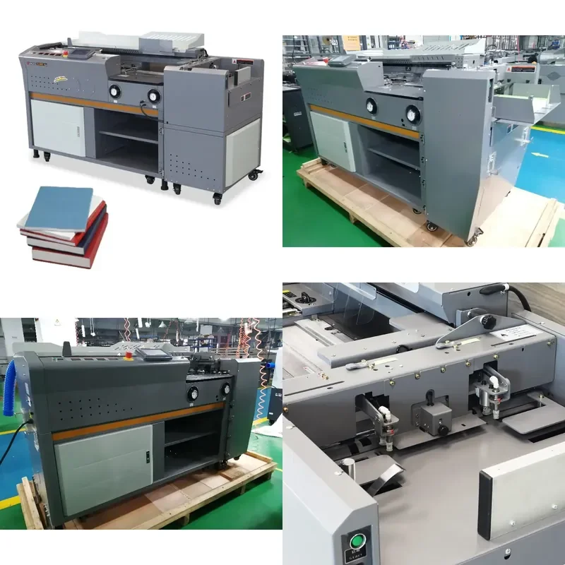 hot sale Fully Automatic A3 A4 Perfect Binder Notebook Textbook Magazine Diary Catalog Business Report Book Glue Binding