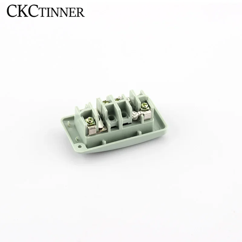 Button Switch PB-2 Self-reset Two Position Button box AC 250V 3A Amp ON/OFF Momentary Motor Control switch with plastic box P231