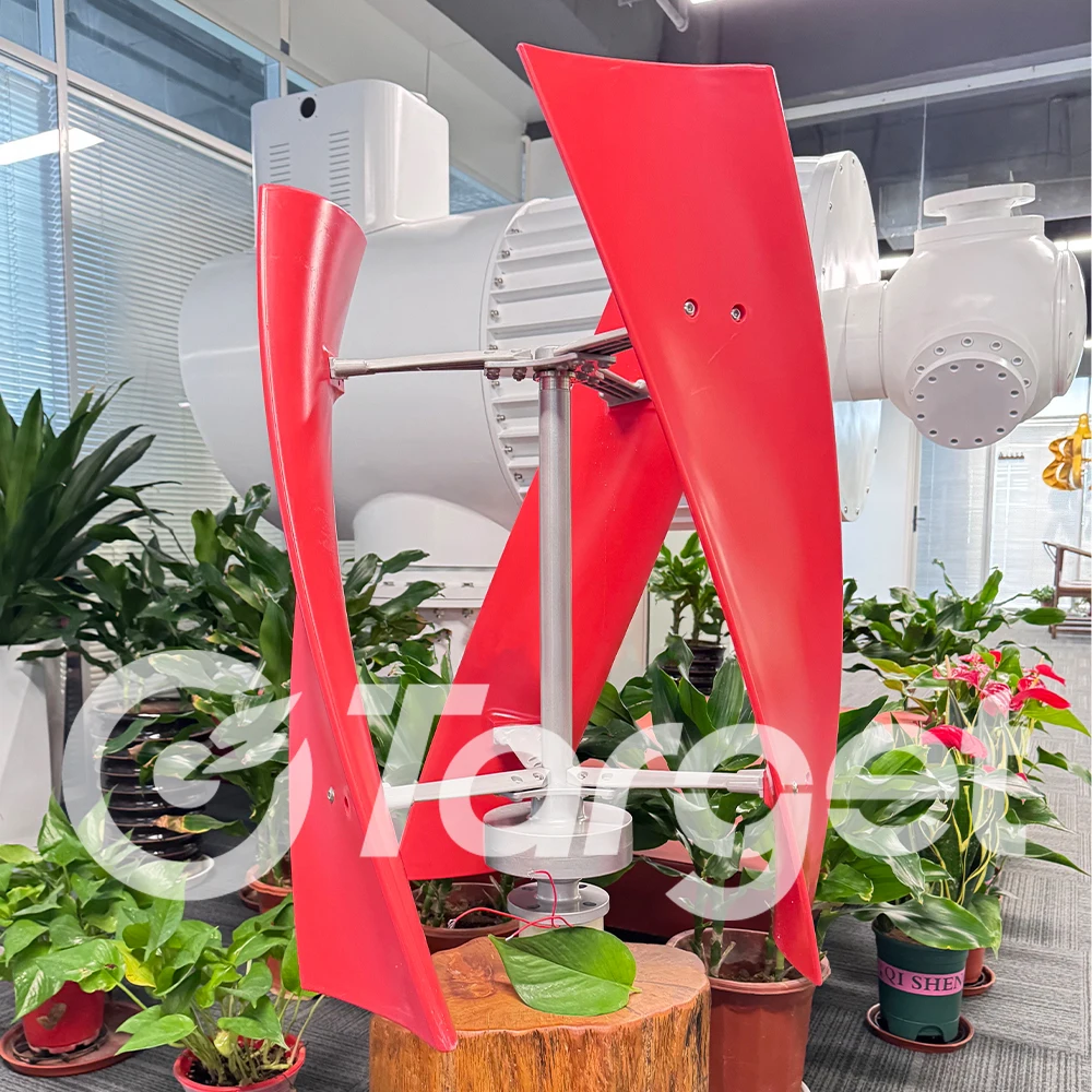 Wind Turbine Power Generator 10000W MPPT Charger Off Grid System 12V 24V 48V Output 220V 230V 240V System For Home Complete Kit