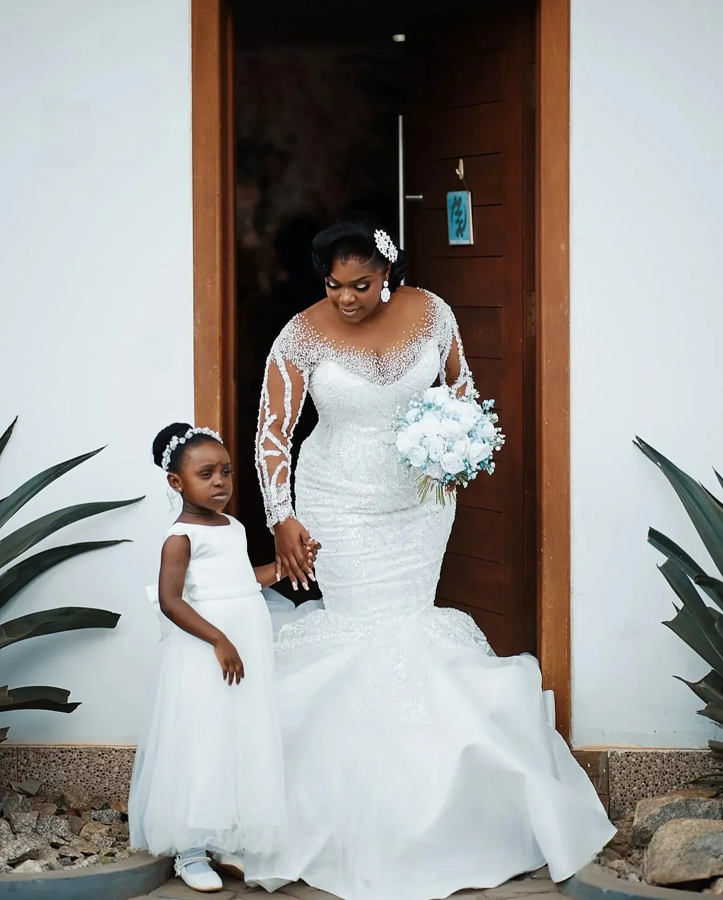 Personalizado plus size branco sereia vestidos de casamento frisado lantejoulas rendas mangas completas cetim vintage elegante vestidos de noiva vestido