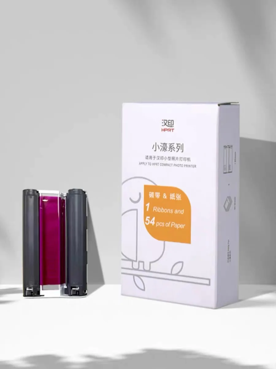 HPRT Ribbon and Photo Paper for CP4100/CP4000L/CP4000/CP6000 Printer 4x6in/100x148mm HPRT Original Photo Paper