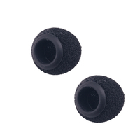 Canfon 2pcs Foam Windscreen Covers with Silicone Holder Compatible for SONY Audio-technica Lav-Mic with Diameter of 8.5-10mm
