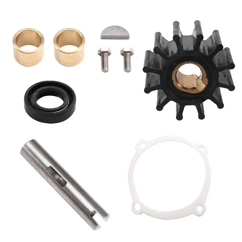 

Replacement Parts- Impeller& Plate Included- For Volvo Penta OMC 3854287-Cobra 3854287-4 Sea Water Pump Minor Repair Kit