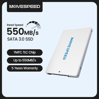 MOVESPEED SATA3.0 SSD 512GB 1TB QLC Chip Internal Solid State Drive 256GB 2TB 4TB SSD SATA III Drive for NotebooK Desktop Laptop