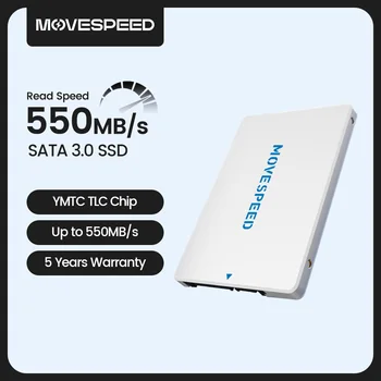 MOVESPEED SATA3.0 SSD 512GB 1TB QLC Chip Unità a stato solido interna 256GB 2TB 4TB SSD SATA III Drive per notebook desktop portatile