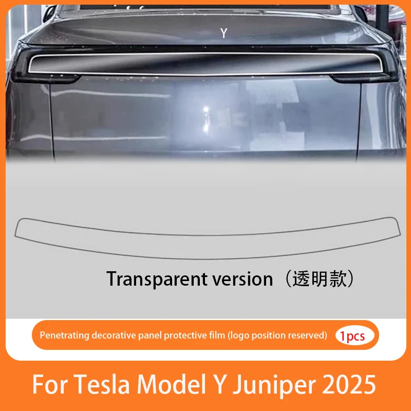 

Защитная пленка для автомобильной краски из ТПУ для Tesla Model Y Juniper 2025-up, прозрачная защитная пленка для задних фонарей B-стойки