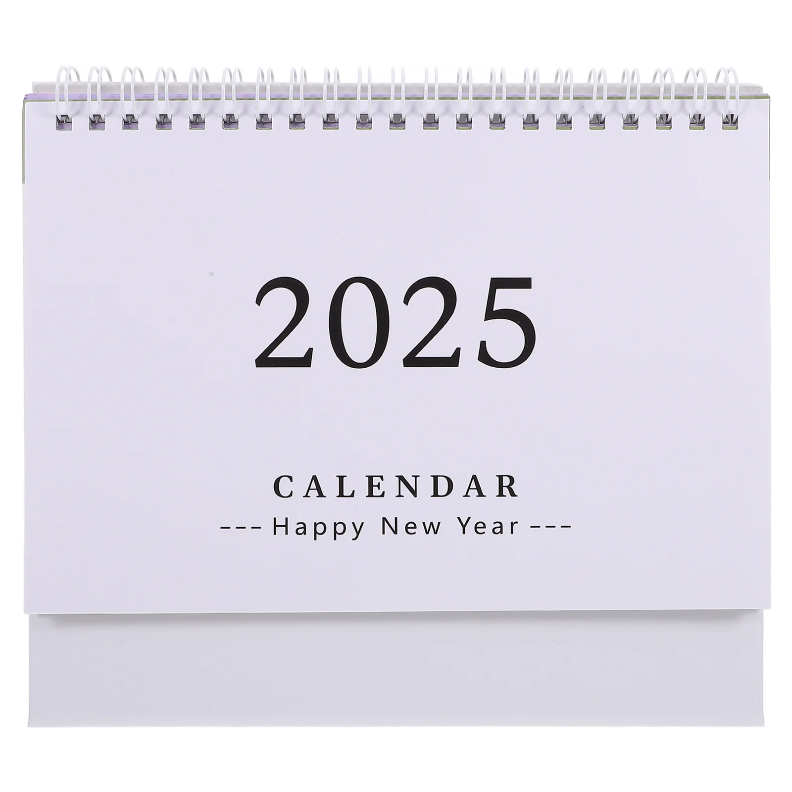 Calendario de escritorio 2025, decoraciones de mesa para reloj Digital, mes de oficina, suministro 2024, pie, hogar pequeño