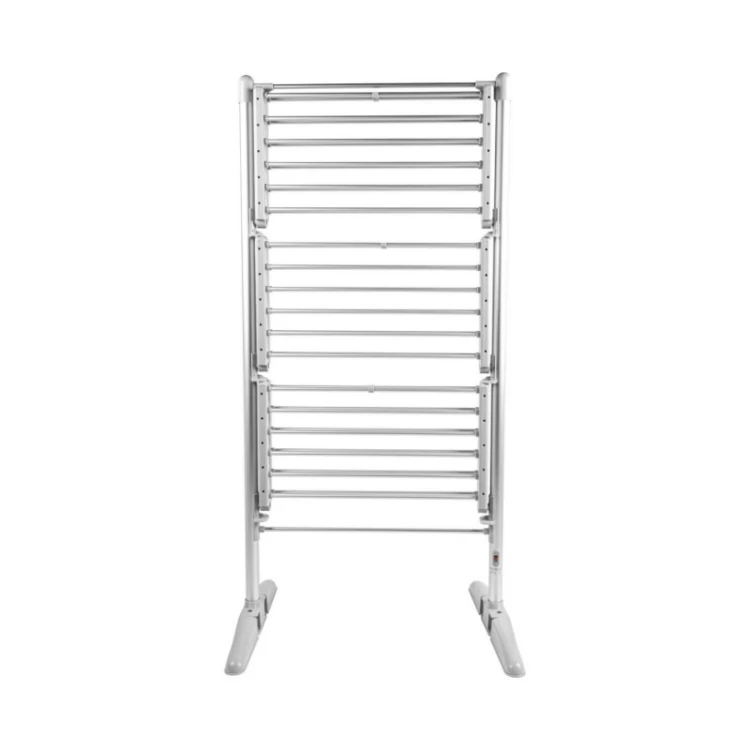 رف مجفف ملابس من الفولاذ المقاوم للصدأ تسخين كهربائي للاستخدام المنزلي والفنادق #5