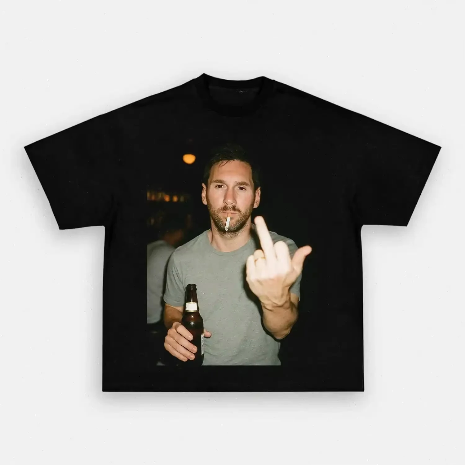 Messi After Hours Funny T Shirt Top 2026 New O-neck Short Sleeve Men's and Women's Fashion Hip-hop Y2K T-shirt Fan Gifts
