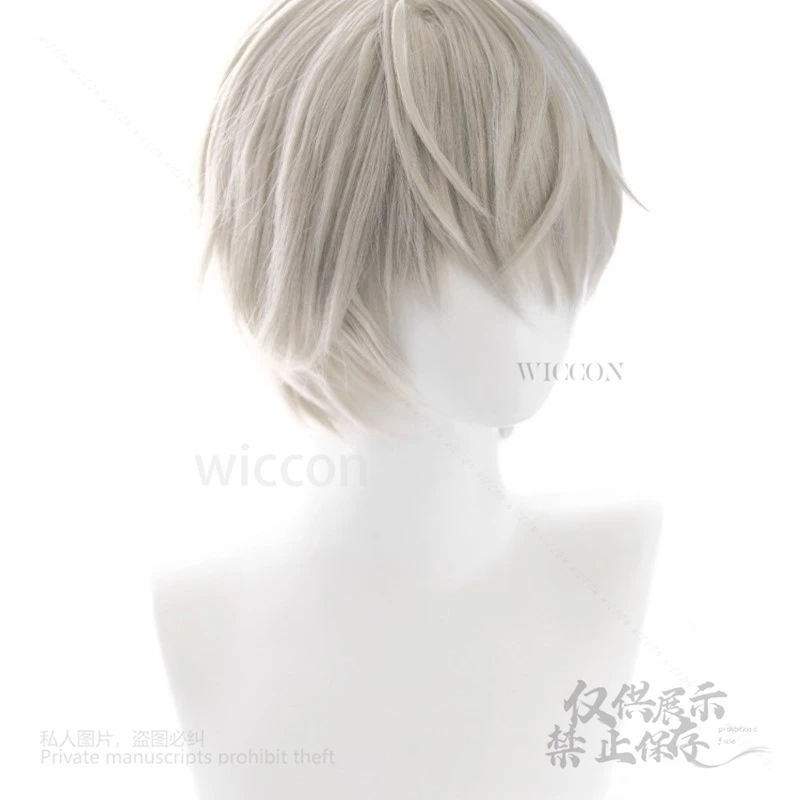 Cosplay Game Love and Deepspace  Xavier Wigs 3-Styles Wigs Men Women Halloween Carnival Comi con Suit Fancy Party Outfits Cos