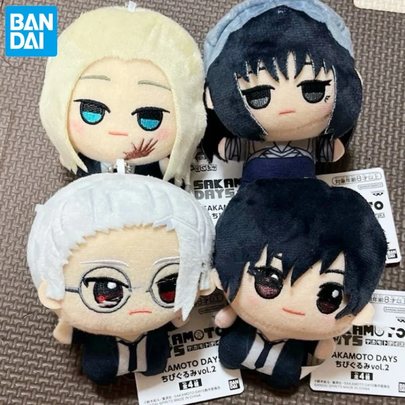 

Bandai Eyewear Factory Sakamoto Daily Small Tani Numi Плюшевая подвеска Мягкая игрушка-животное Коллекционная игрушка для фанатов фильмов и игрушек для ТВ