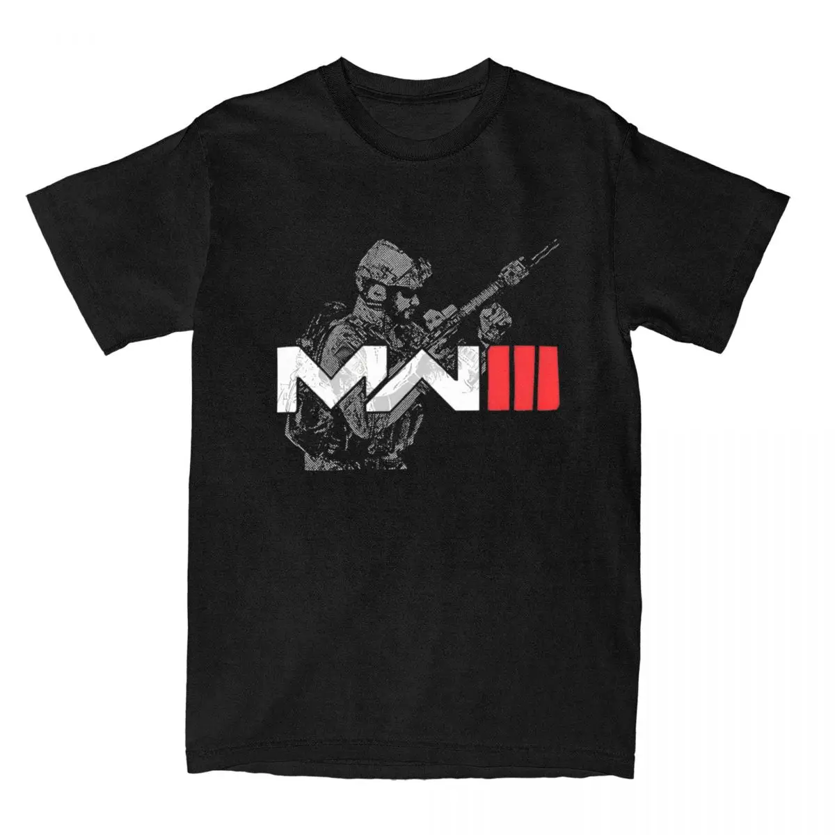 Men Women's Call Of Dutys Modern Soldier Warfare 2 Game Shirt Merch Cotton T-shirt Clothes Funny Tee Shirt All Seasons