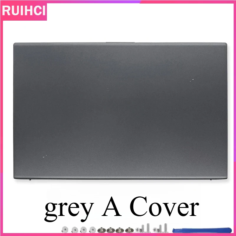 New For ASUS Vivobook X512 X512F X512DA X512UA F512 V5000F V5000D Laptop Case LCD Back Cover Front Bezel Hinges Silver 15.6