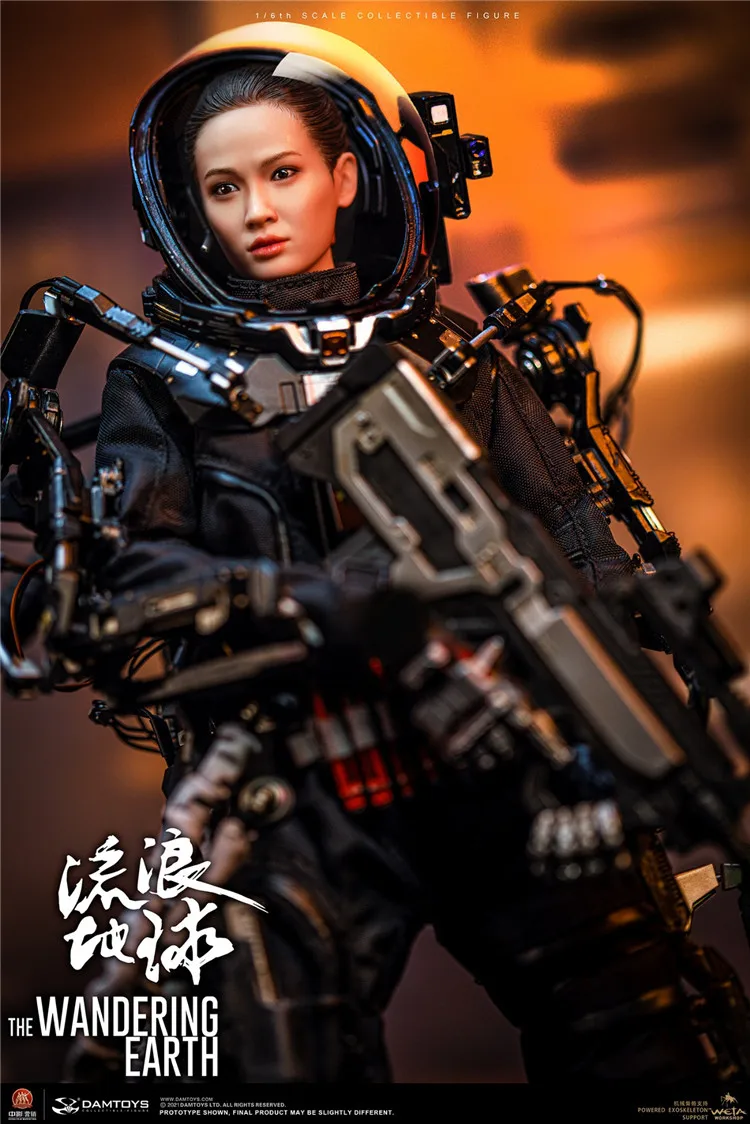 DAMTOYS DMS036 1/6 The Wandering Earth Rescue Unit CN171-11 Medical Soldier Zhou Qian Full Set 12\'\' Action Figure In Stock